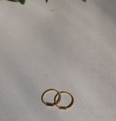 Golden plan Hoop Earrings | Lightweight Multi-Use Daily Wear & Gift Jewelry for Women