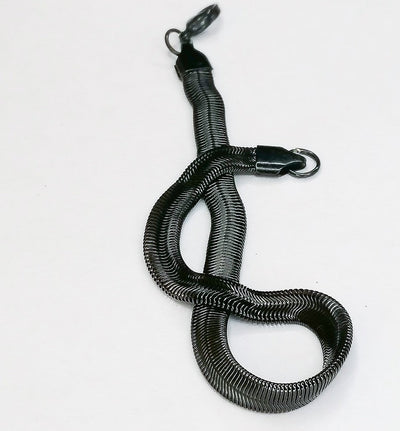 Black Snake Chain Bracelet High Quality Best For Gift