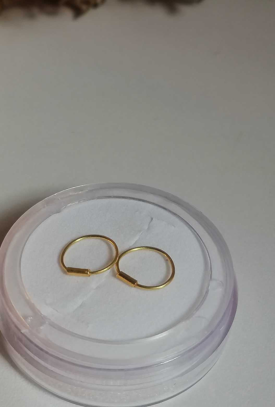 Golden plan Hoop Earrings | Lightweight Multi-Use Daily Wear & Gift Jewelry for Women