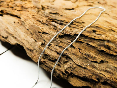 Silver Thin Chain Women & Men Necklace Jewelry Gift