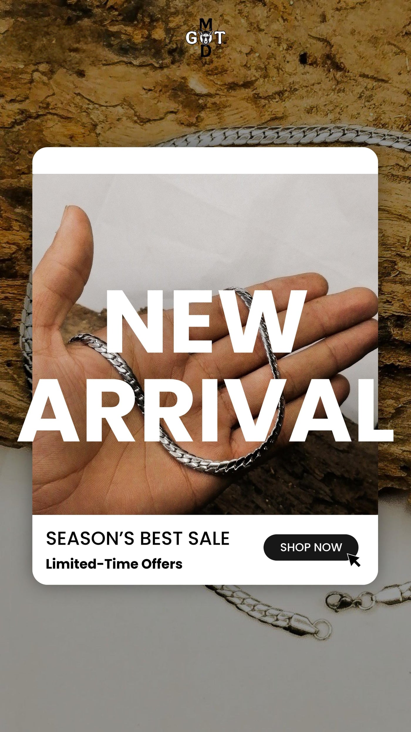 925 Sterling Silver classic Chain Necklace For Men 20 inchs.