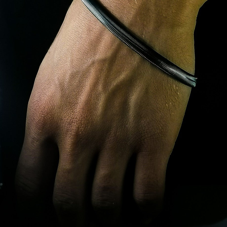 Black Snake Chain Bracelet High Quality Best For Gift
