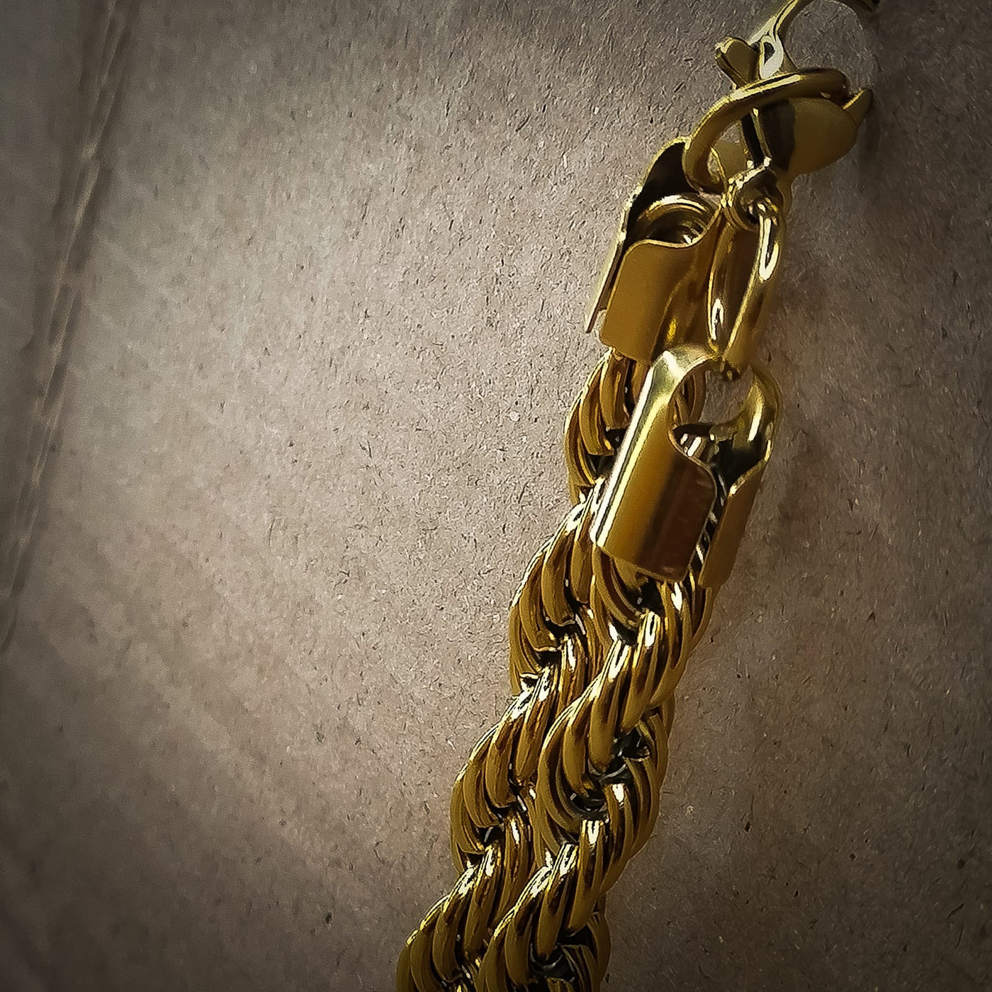 Heavy Stainless Steel Golden Rasa  Bracelet  Set For Mens Gift