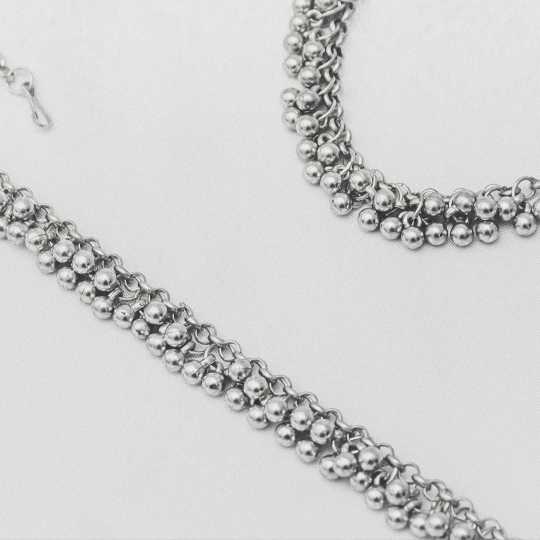 Silver,Golden, Antique Anklets Payals For Women & Girls