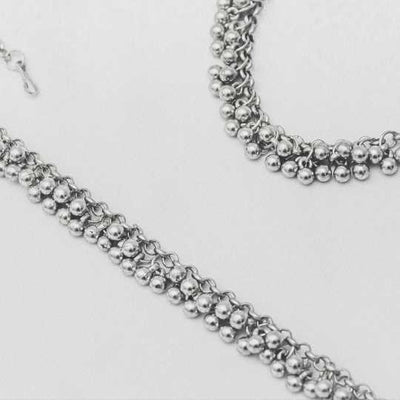 Silver,Golden, Antique Anklets Payals For Women & Girls