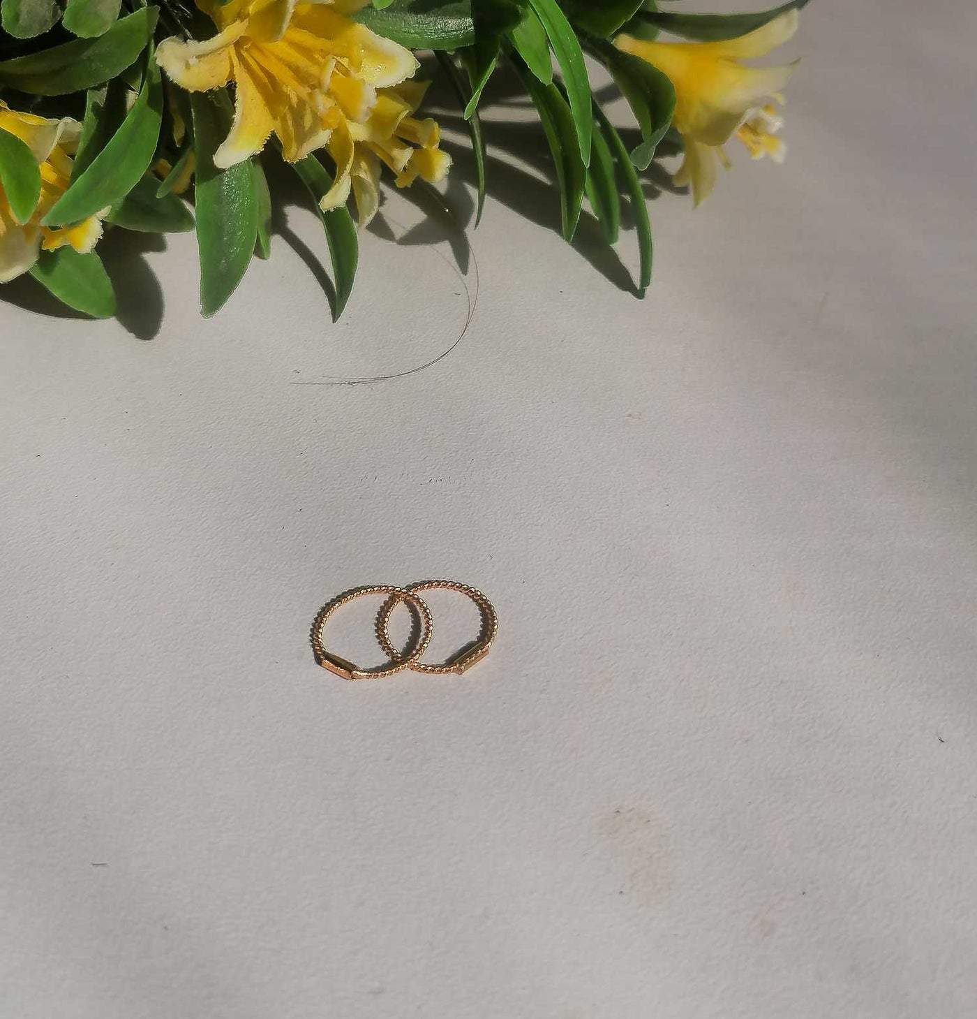 Curly Golden Hoop Nose Ring | Lightweight Daily Wear Jewelry for Women & Girls