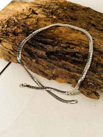 925 Pure Stainless Steel GOLDEN & Silver Colour Link Chain