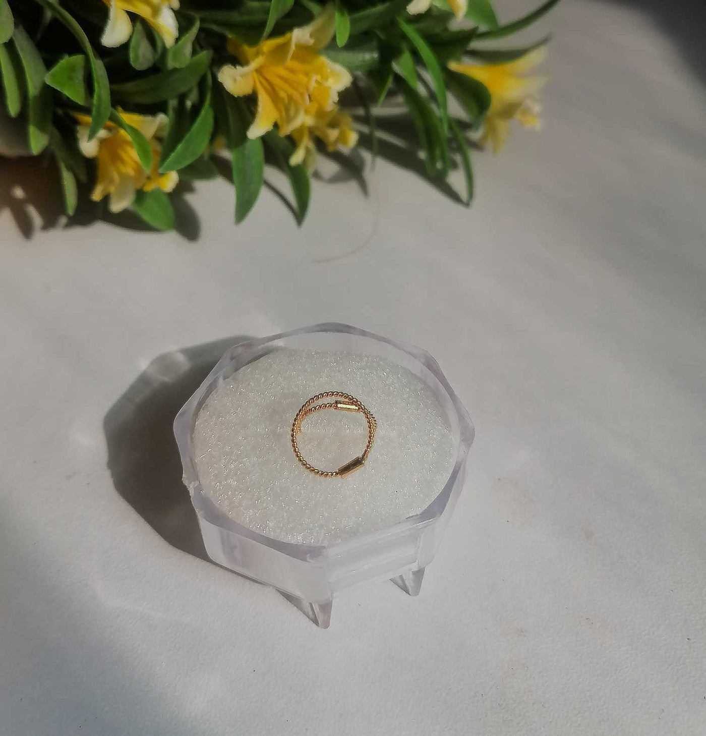 Curly Golden Hoop Earrings | Lightweight Daily Wear Jewelry for Women & Girls