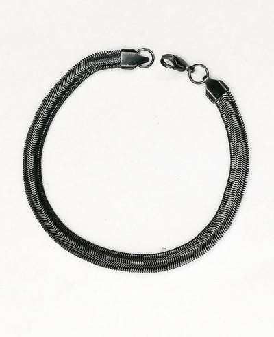 Black Snake Chain Bracelet High Quality Best For Gift