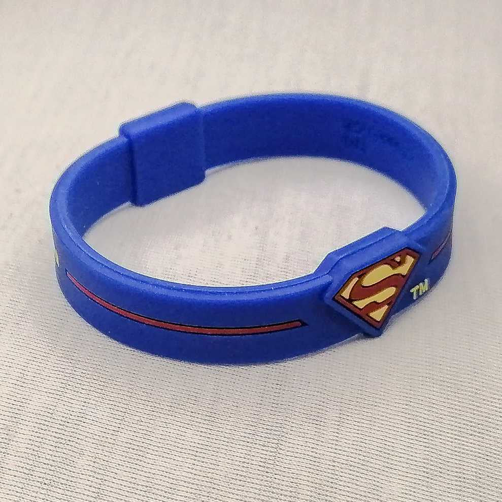 Superman logo Band Best Quality White , Black & Blue For Boys