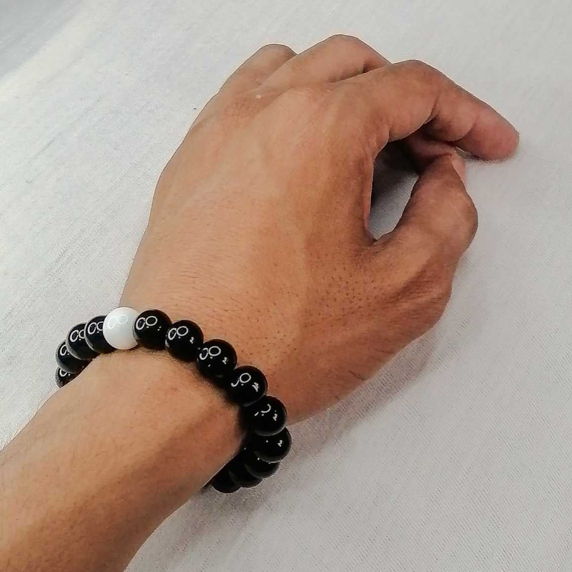 Natural Stone Couple Braslate For Boys And Girls Free Size